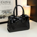 Structured handbag interior and lining detail