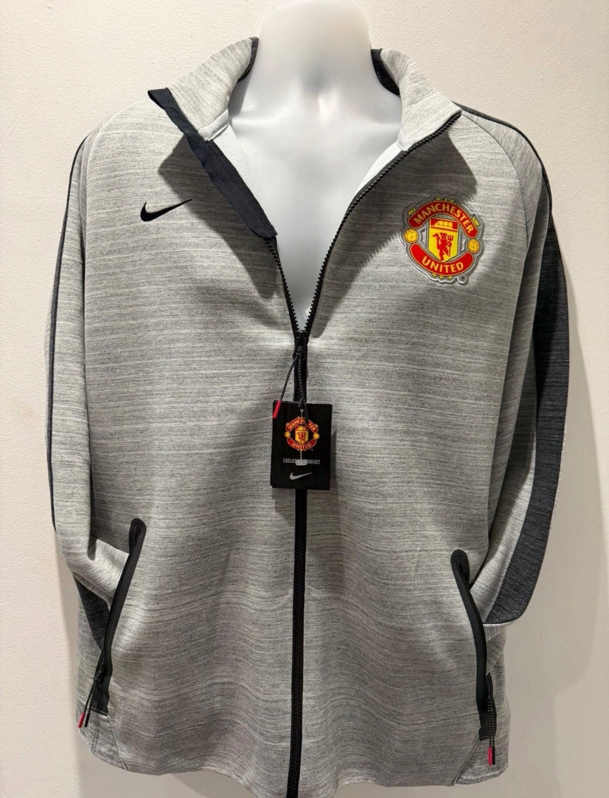 Nike Manchester United Authentic N98 Track Jacket – Grey