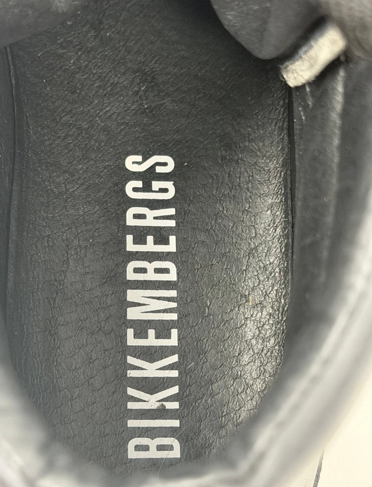 Bikkembergs Logo Stripe Leather High-Top Trainers – Black & Yellow