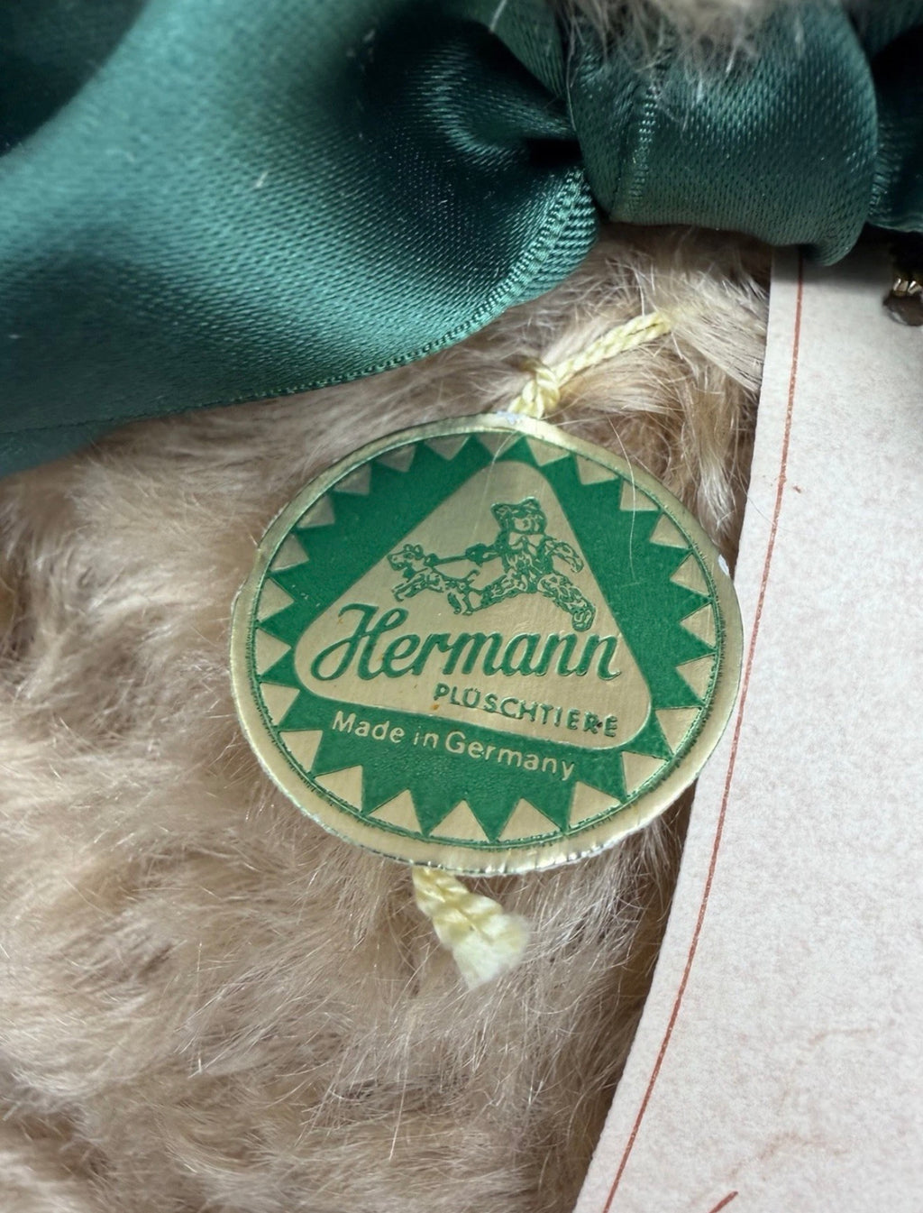Hermann-Coburg Classic Max 80cm Mohair Teddy Bear No. 15/50 – 2005 Limited Edition