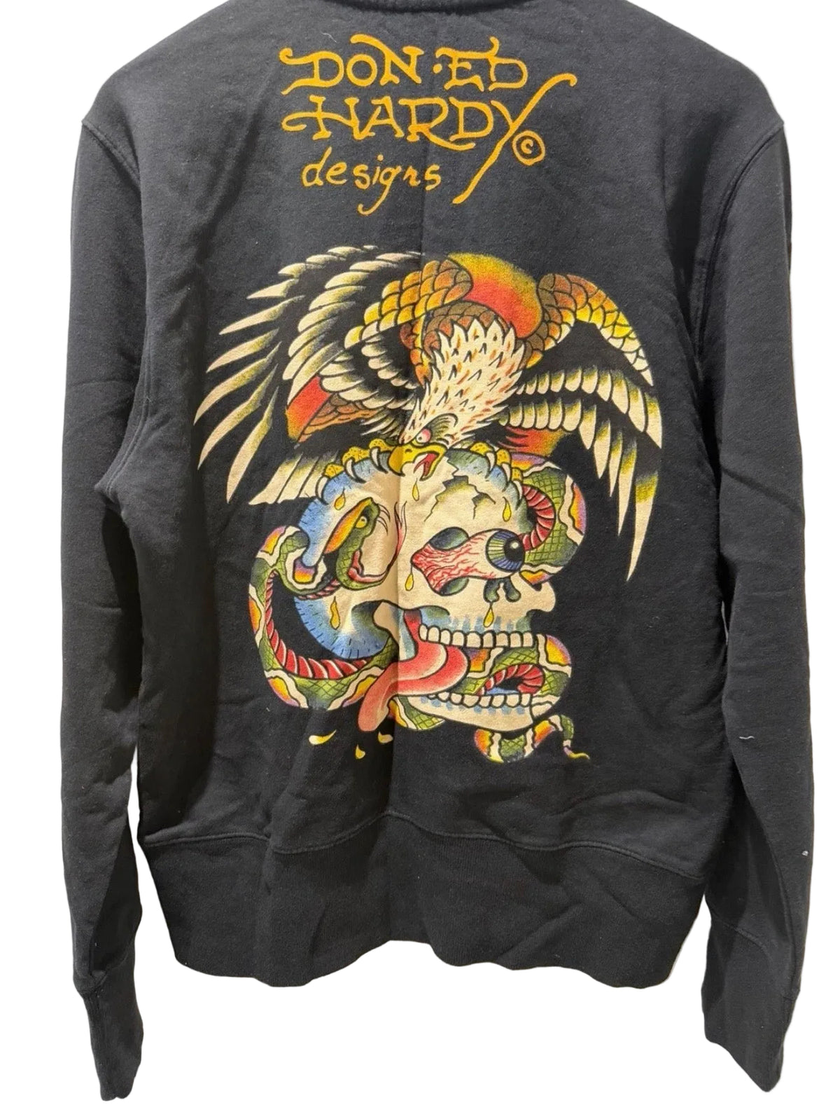 Ed Hardy New York City Tattoo Graphic Track Jacket – Black