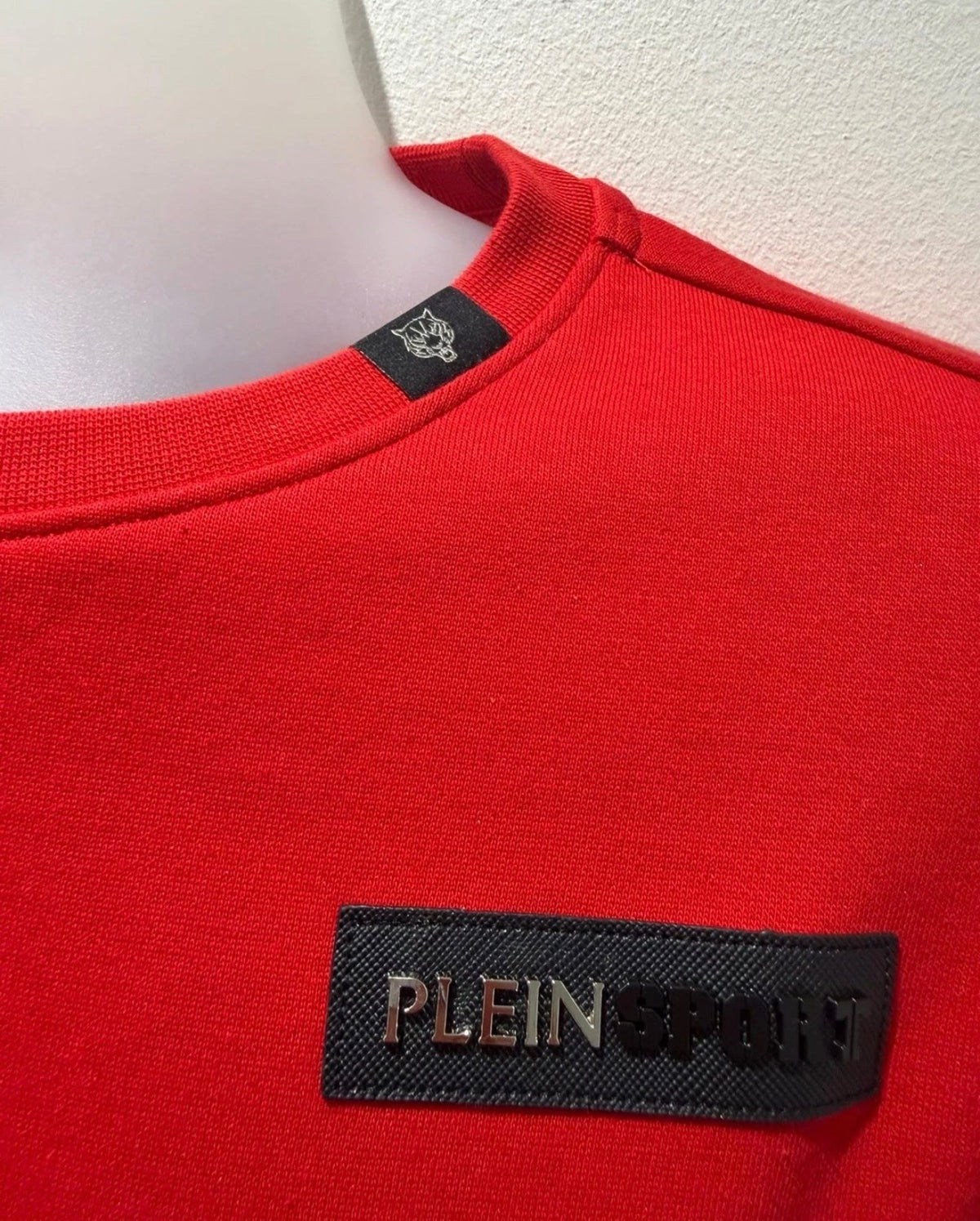 Plein Sport The Future Is Our Legacy Sweatshirt Red Gold Men’s Small