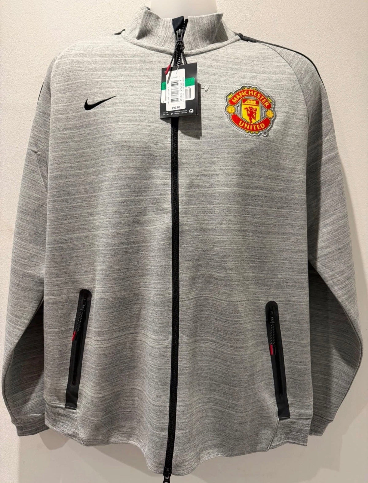 Nike Manchester United Authentic N98 Track Jacket – Grey