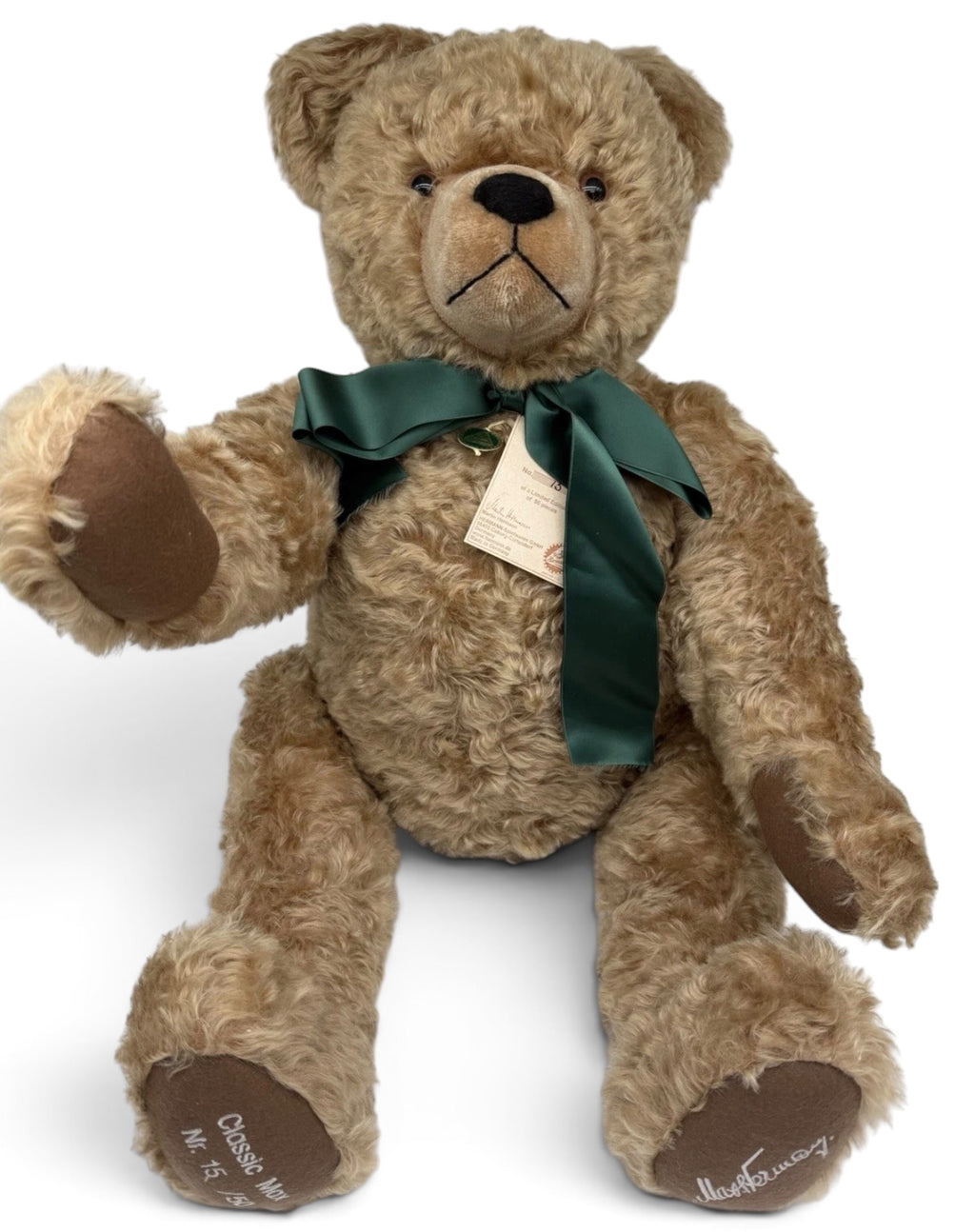 Hermann-Coburg Classic Max 80cm Mohair Teddy Bear No. 15/50 – 2005 Limited Edition