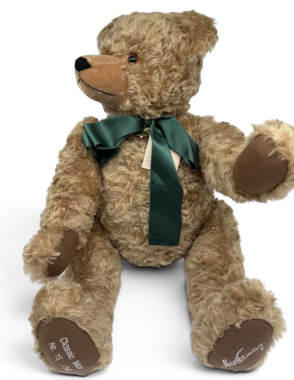Hermann-Coburg Classic Max 80cm Mohair Teddy Bear No. 15/50 – 2005 Limited Edition