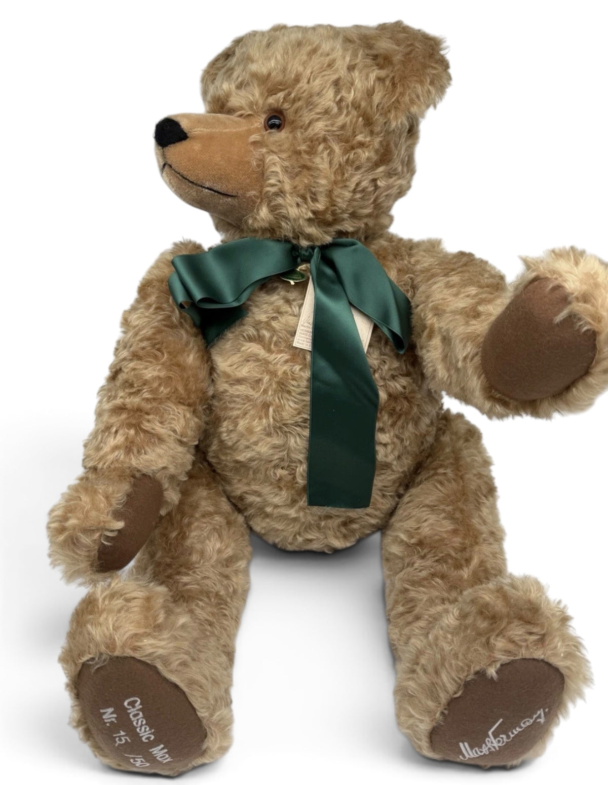Hermann-Coburg Classic Max 80cm Mohair Teddy Bear No. 15/50 – 2005 Limited Edition