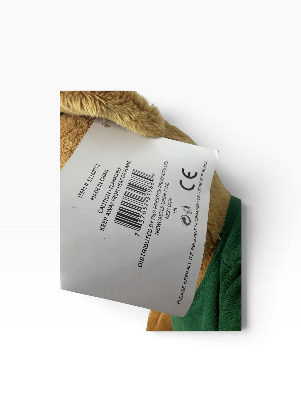 Lacoste Parfums Limited Edition Promotional Teddy Bear with Original Tag