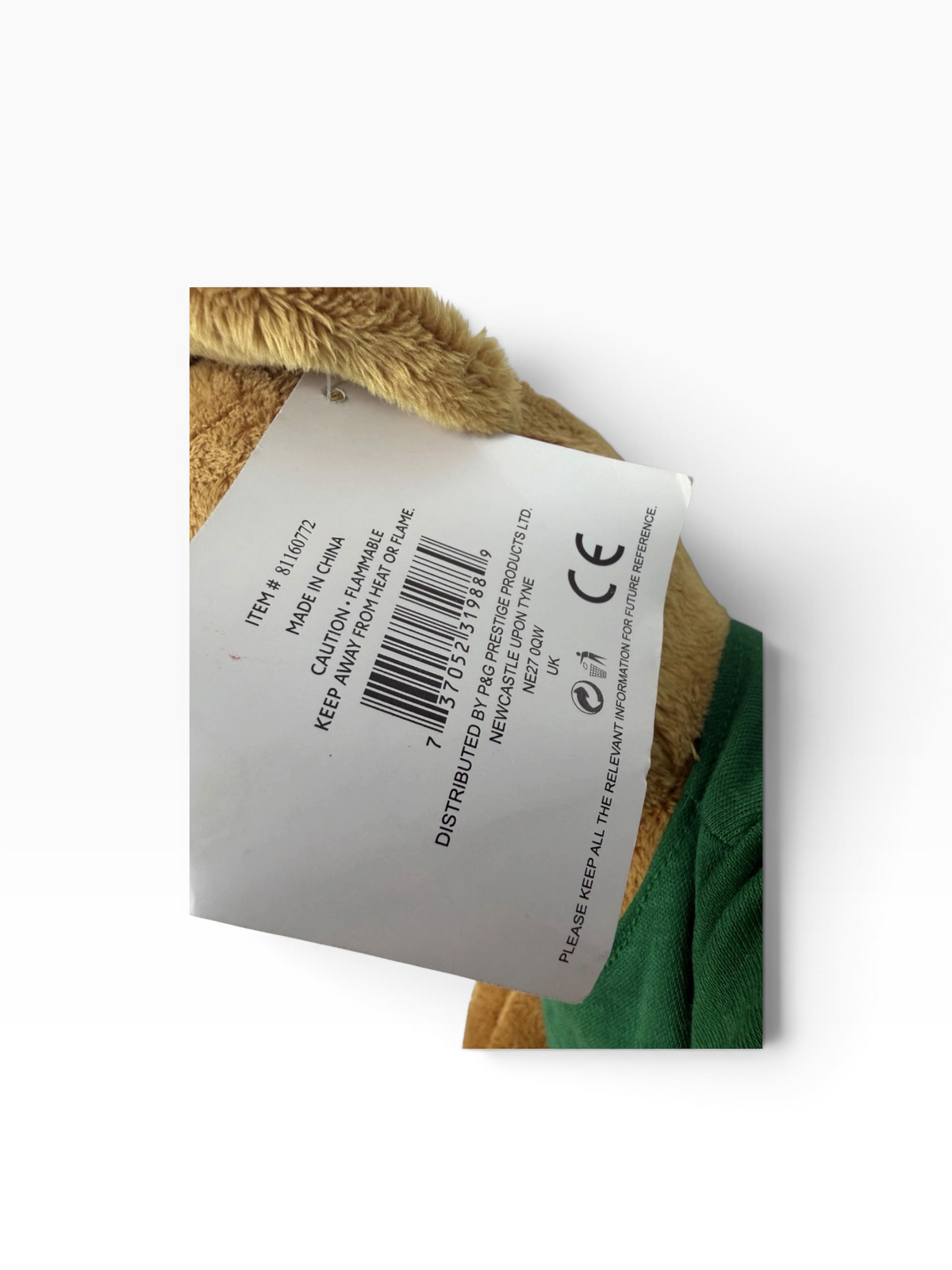Lacoste Parfums Limited Edition Promotional Teddy Bear with Original Tag