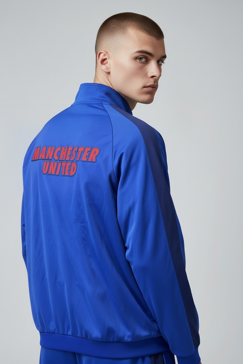 Nike Manchester United N98 Anthem Track Jacket 2014/15 Blue XL BNWT