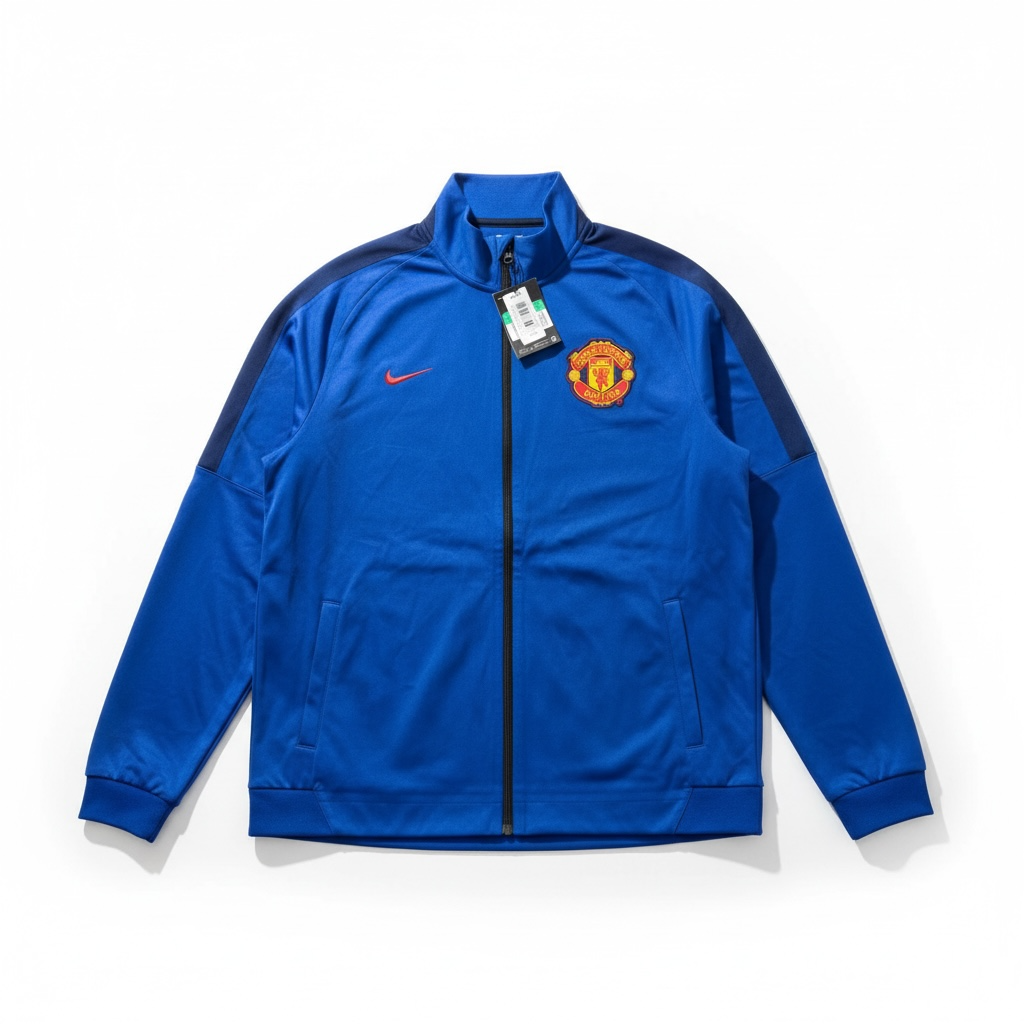 Nike Manchester United N98 Anthem Track Jacket 2014/15 Blue XL BNWT