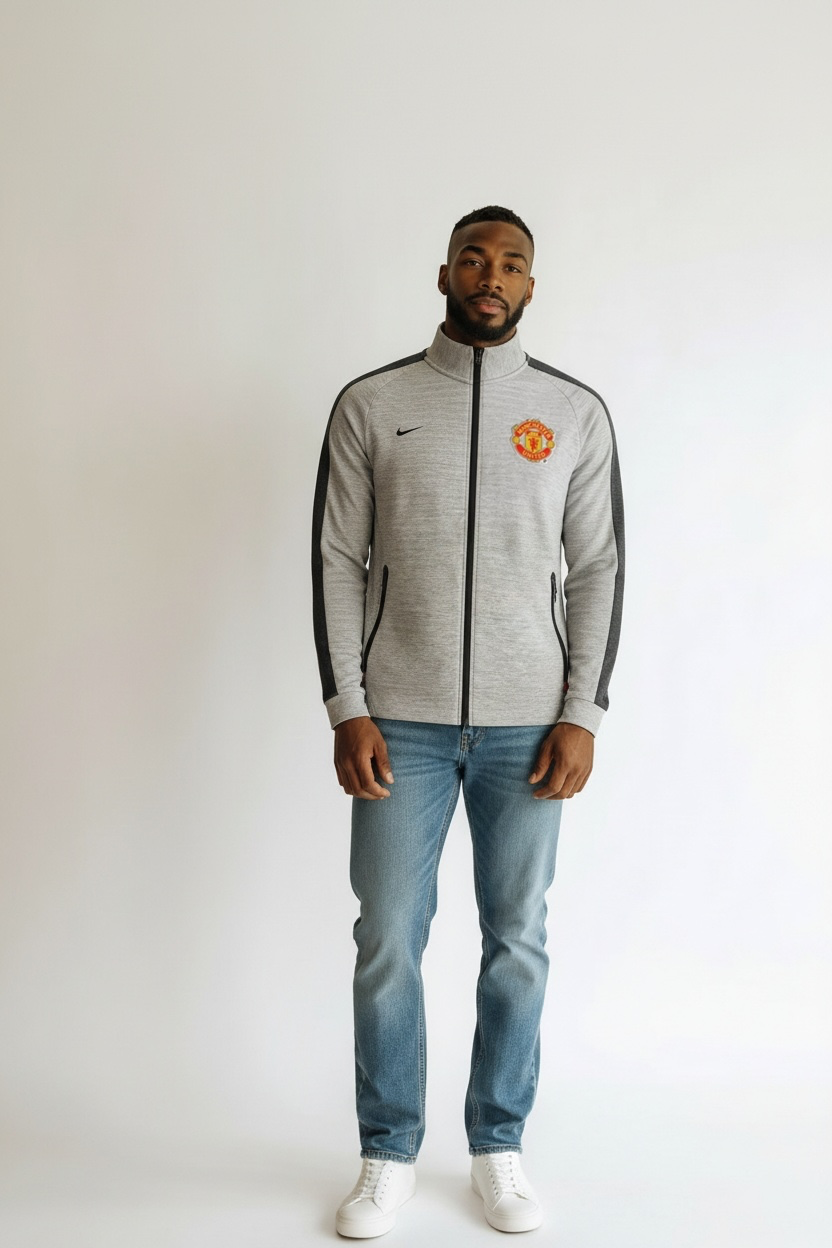 Nike Manchester United Authentic N98 Track Jacket – Grey