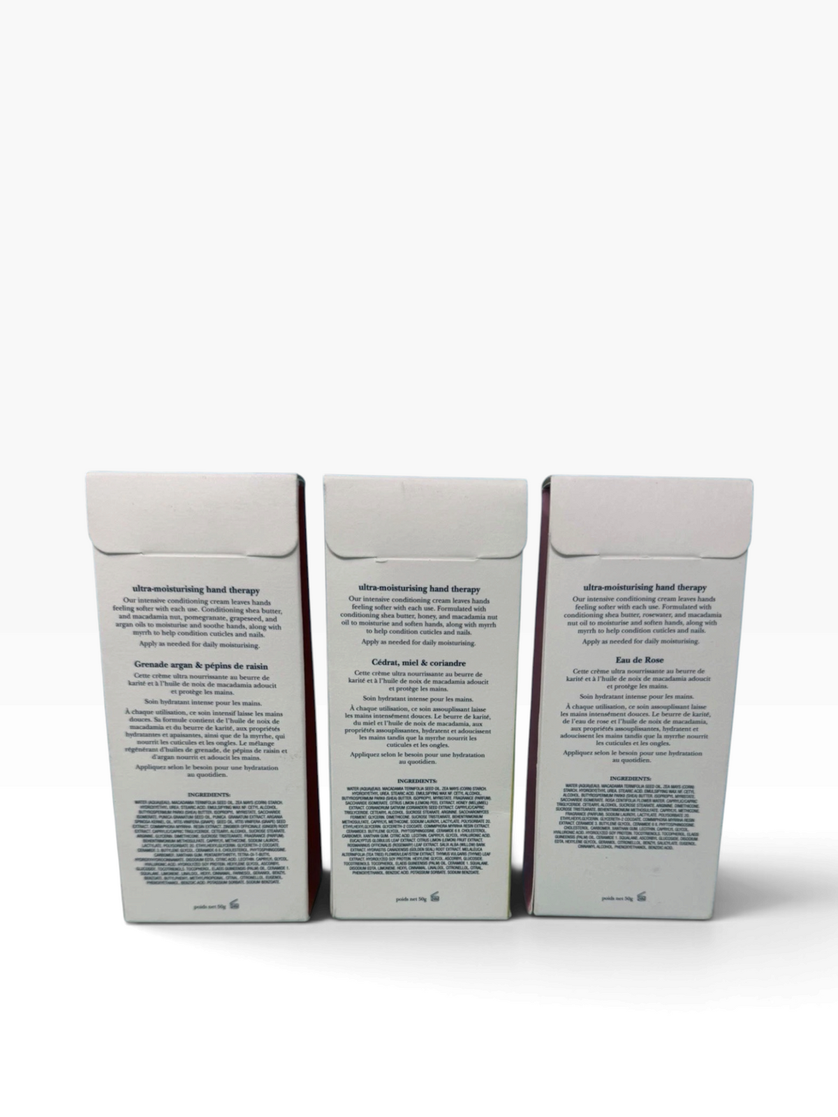 Crabtree & Evelyn Hand Therapy Trio Gift Set – 3 x 50g