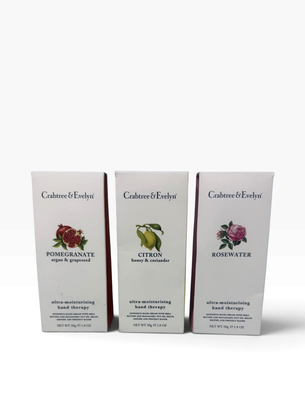 Crabtree & Evelyn Hand Therapy Trio Gift Set – 3 x 50g