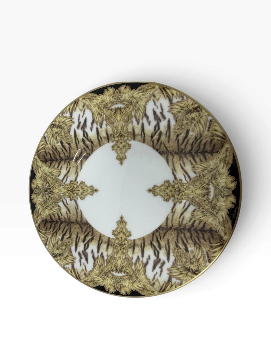 Roberto Cavalli Home Tiger Wings Coffee Cup & Saucer Set