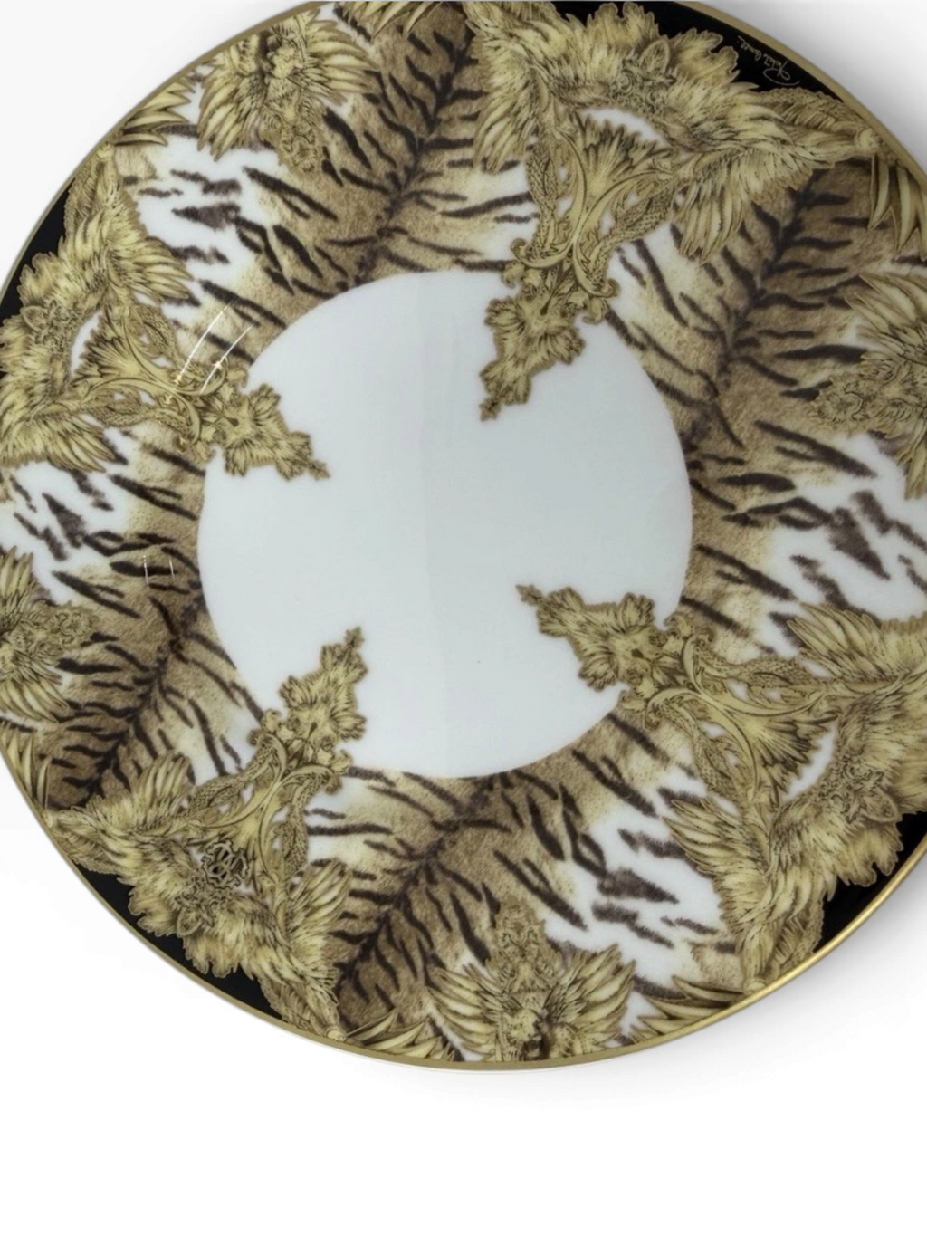 Roberto Cavalli Home Tiger Wings Coffee Cup & Saucer Set