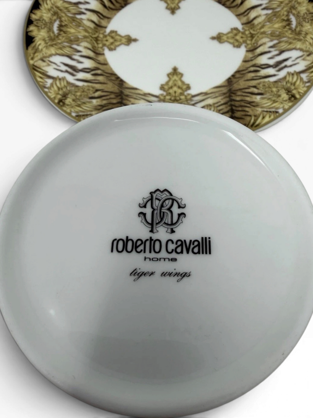 Roberto Cavalli Home Tiger Wings Coffee Cup & Saucer Set