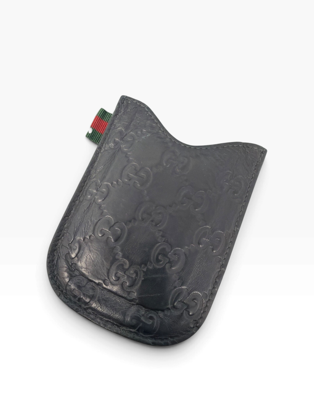 Gucci GG Embossed Leather Card Case