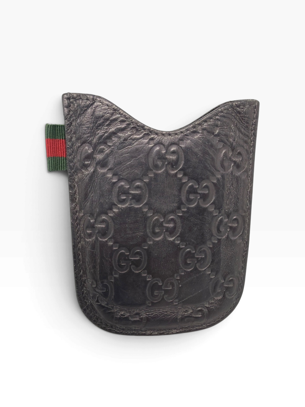 Gucci GG Embossed Leather Card Case