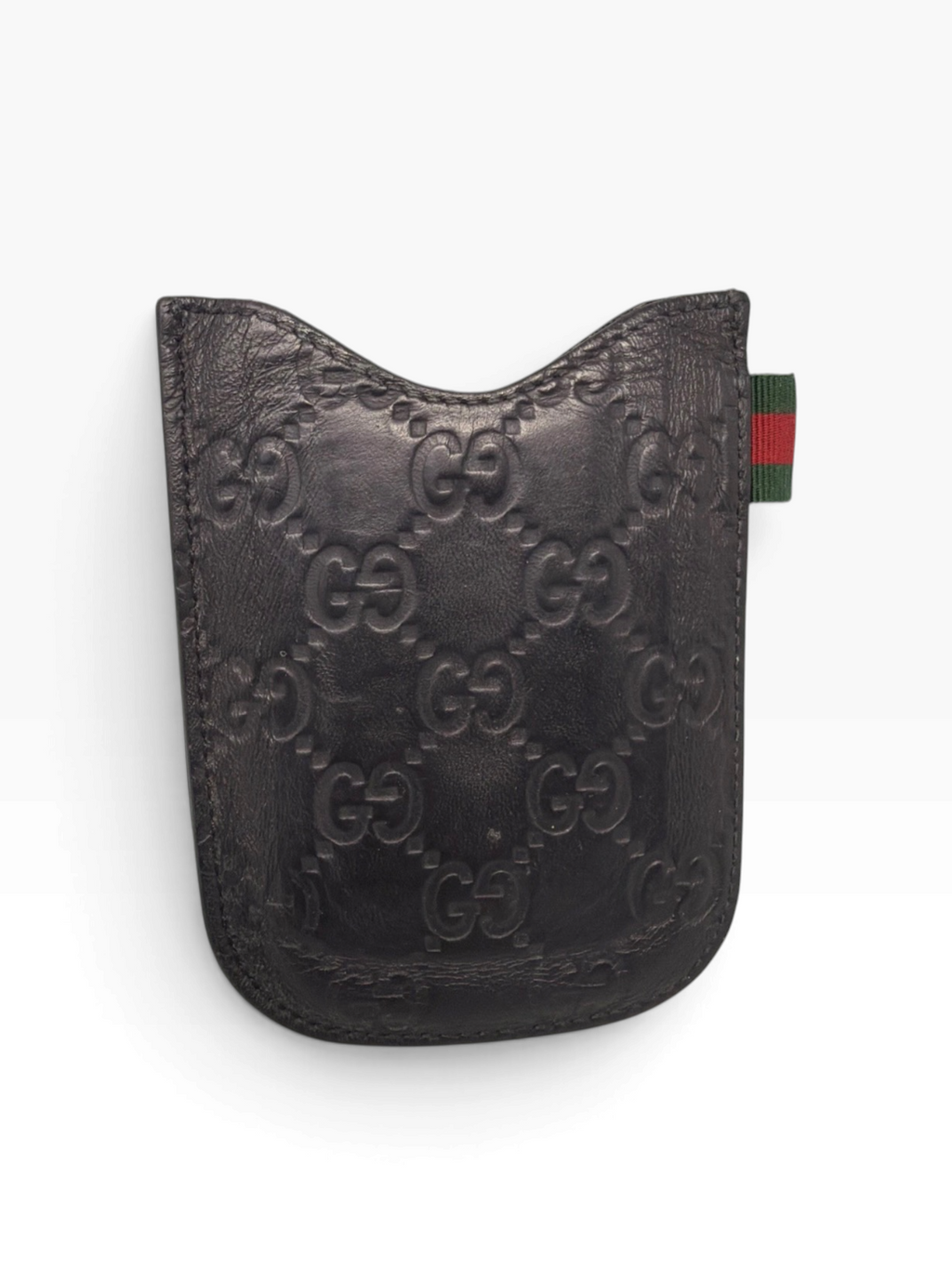 Gucci GG Embossed Leather Card Case