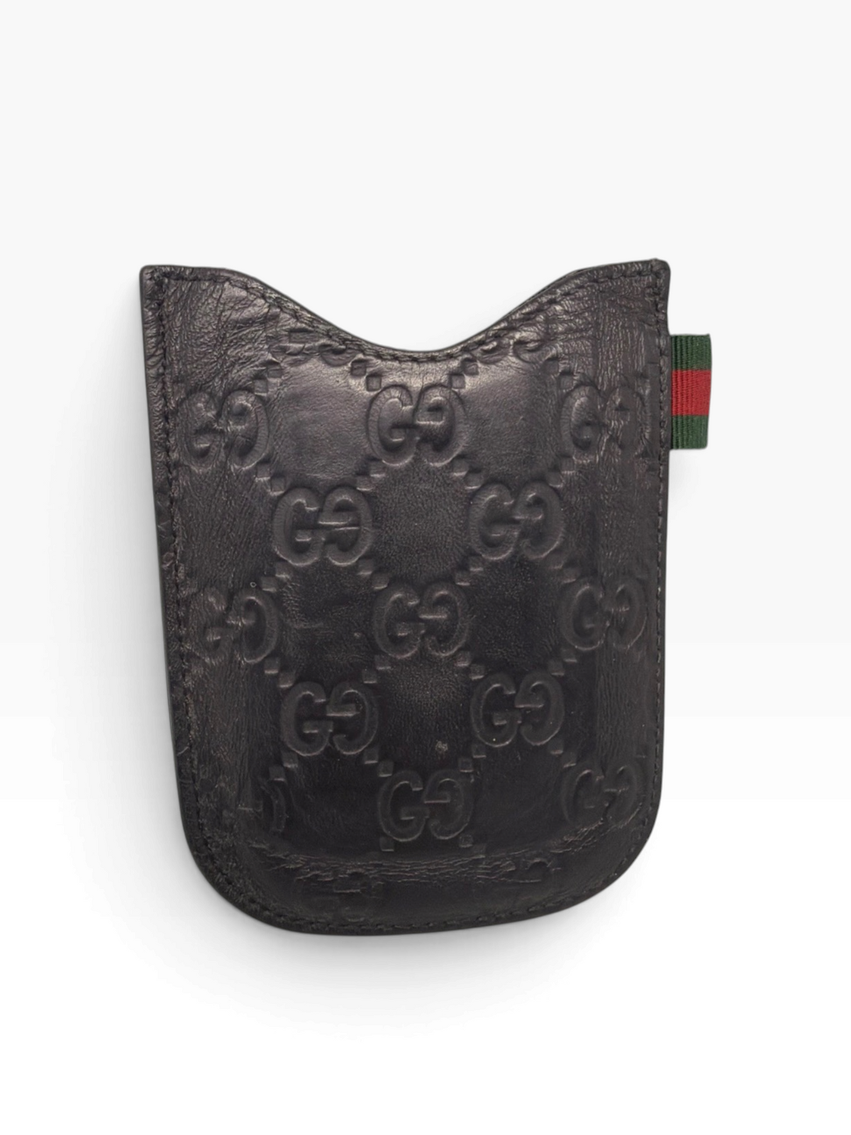 Gucci GG Embossed Leather Card Case