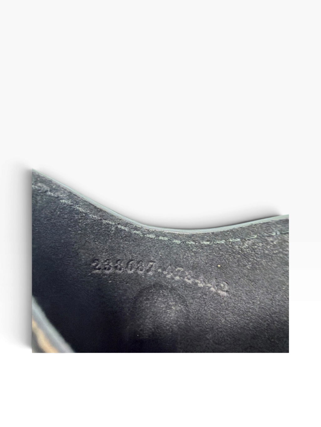 Gucci GG Embossed Leather Card Case