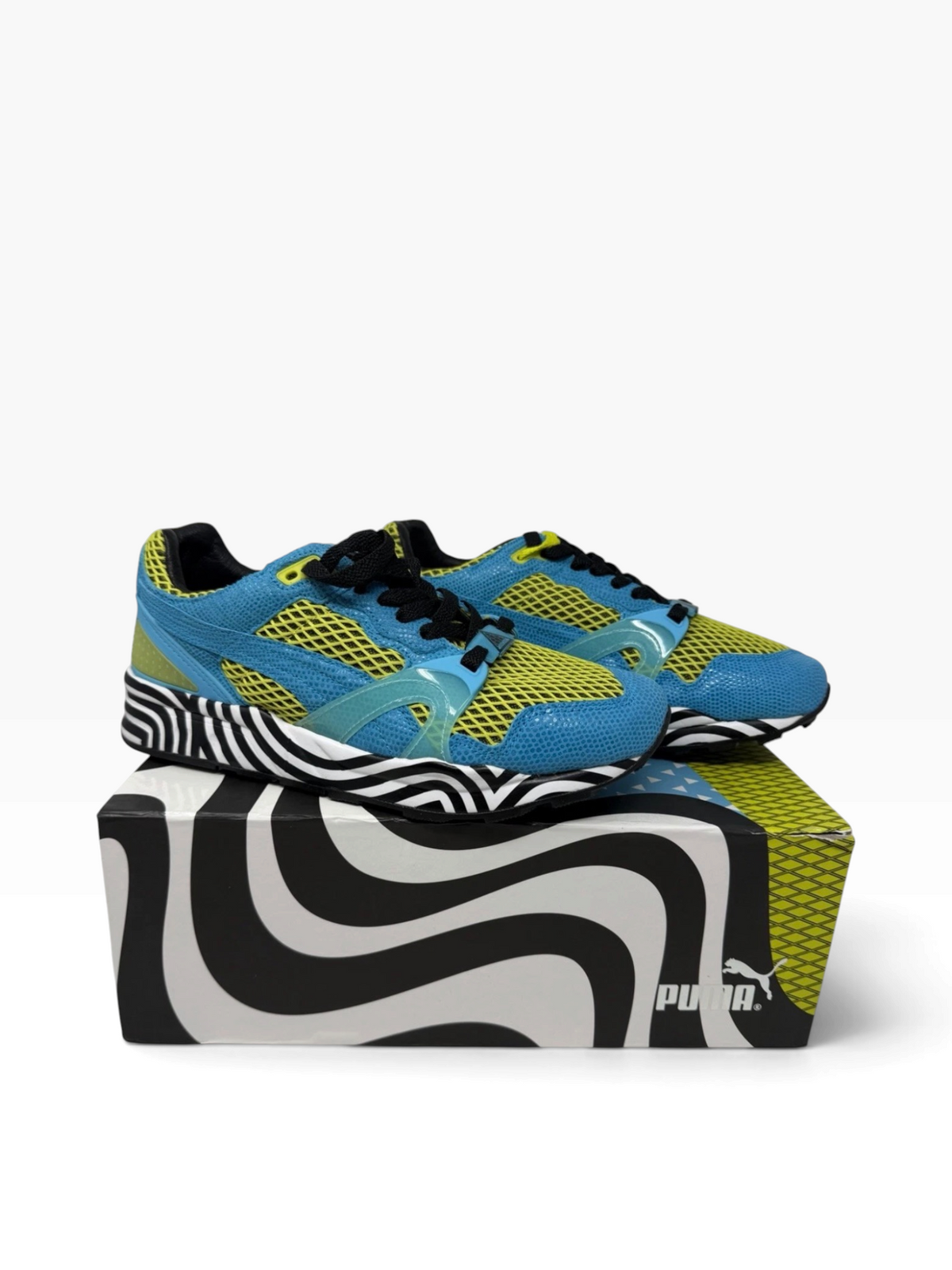 PUMA x Solange Trinomic XT2 Plus Swirls Trainers – Blue Atoll – UK 6