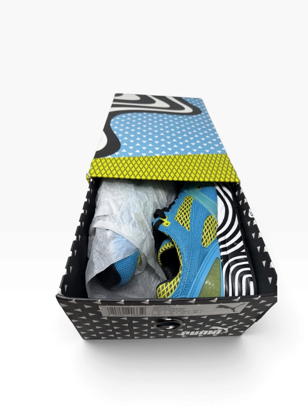 PUMA x Solange Trinomic XT2 Plus Swirls Trainers – Blue Atoll – UK 6