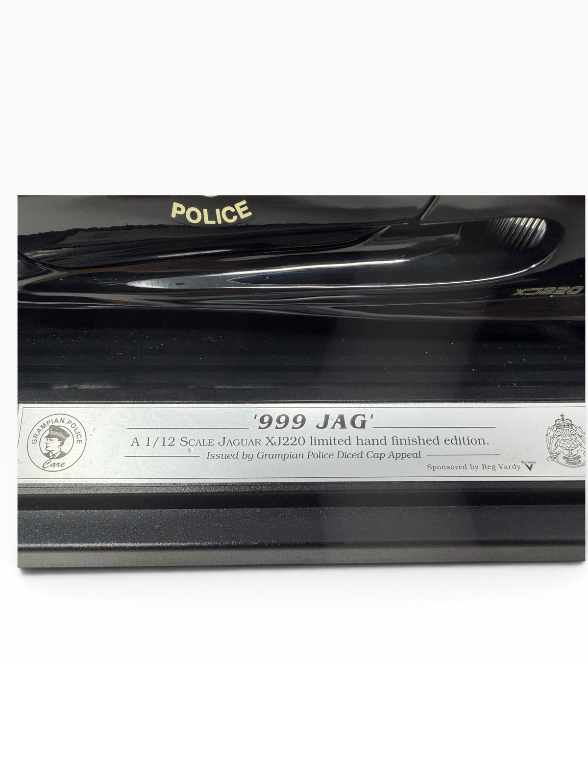 Maisto Jaguar XJ220 1:12 Grampian Police “999 JAG” Limited Edition Boxed