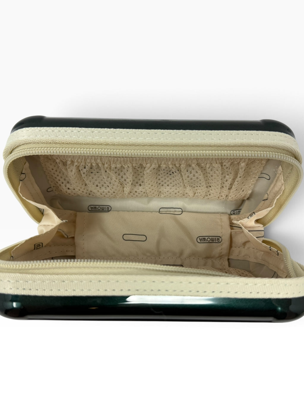 RIMOWA Lufthansa First Class Collectible Amenity Case Metallic Green – Excellent Condition