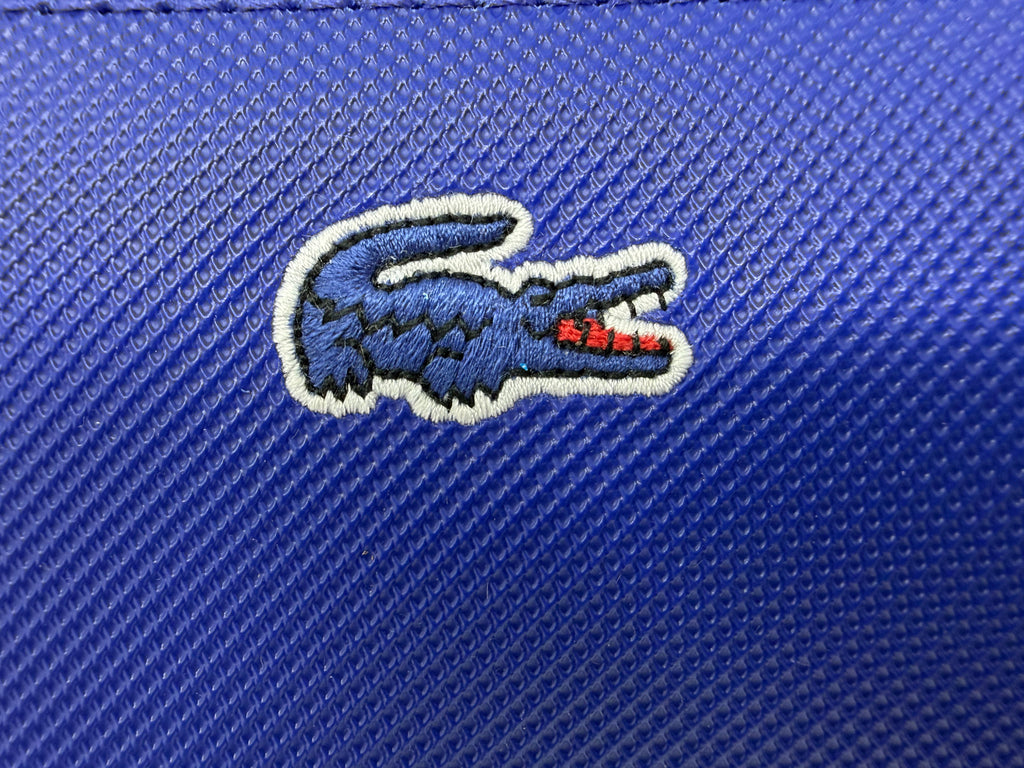 Lacoste Blue Zip Around Purse Wallet NF2285PO – Brand New & Boxed