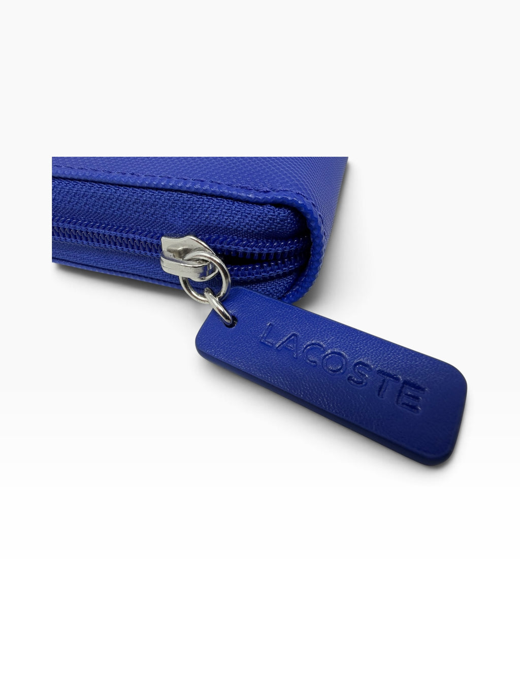 Lacoste Blue Zip Around Purse Wallet NF2285PO – Brand New & Boxed