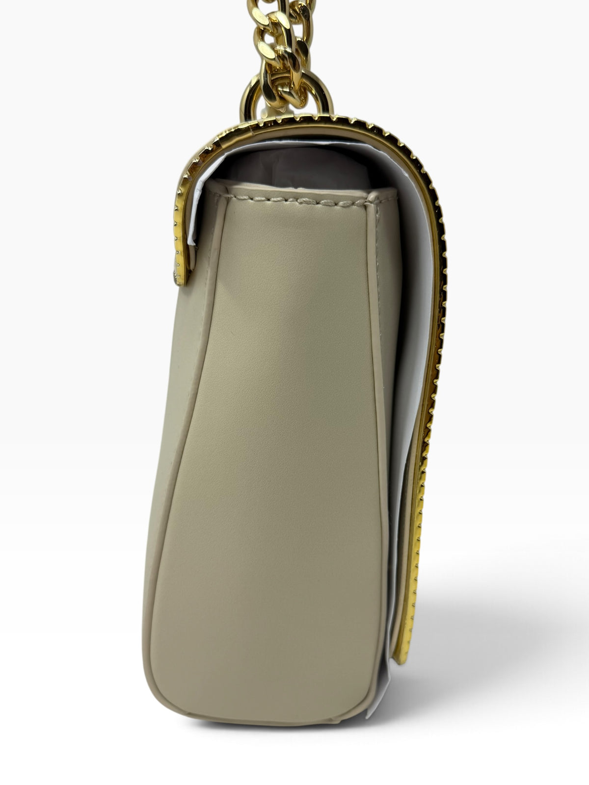 Love Moschino Ivory Gold Chain Shoulder Bag – New With Tags & Dust Bag