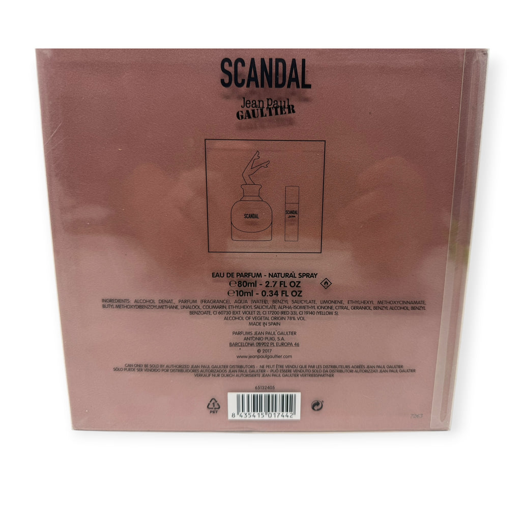 Jean Paul Gaultier Scandal Collectible Music Box Gift Set – Eau de Parfum 80ml + 10ml
