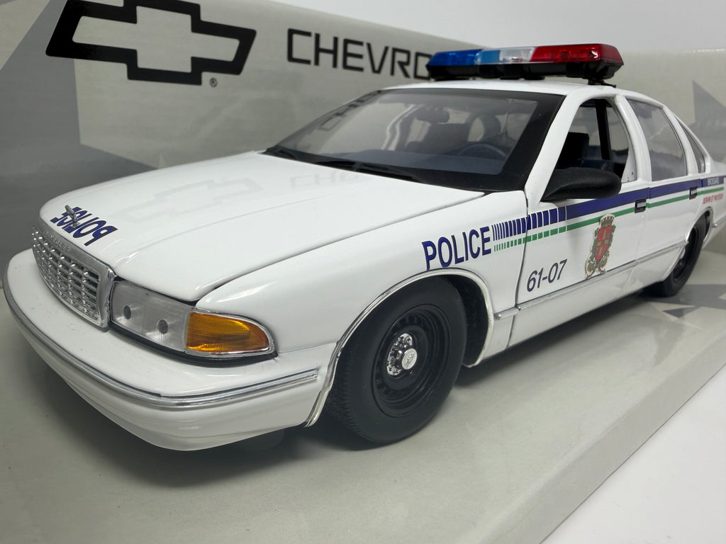 UT Models Chevrolet Caprice Brossard Police Car – Boxed Collectible Model