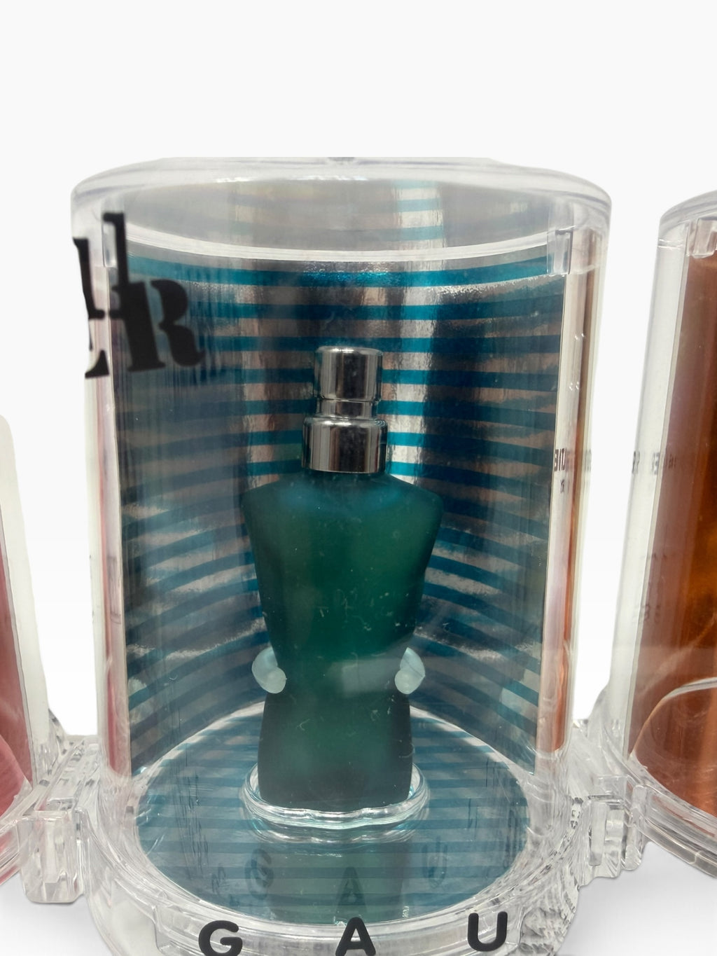 Jean Paul Gaultier La Galerie Gaultier Collectible Miniature Perfume Set – 4 Fragrances – Sealed Contents