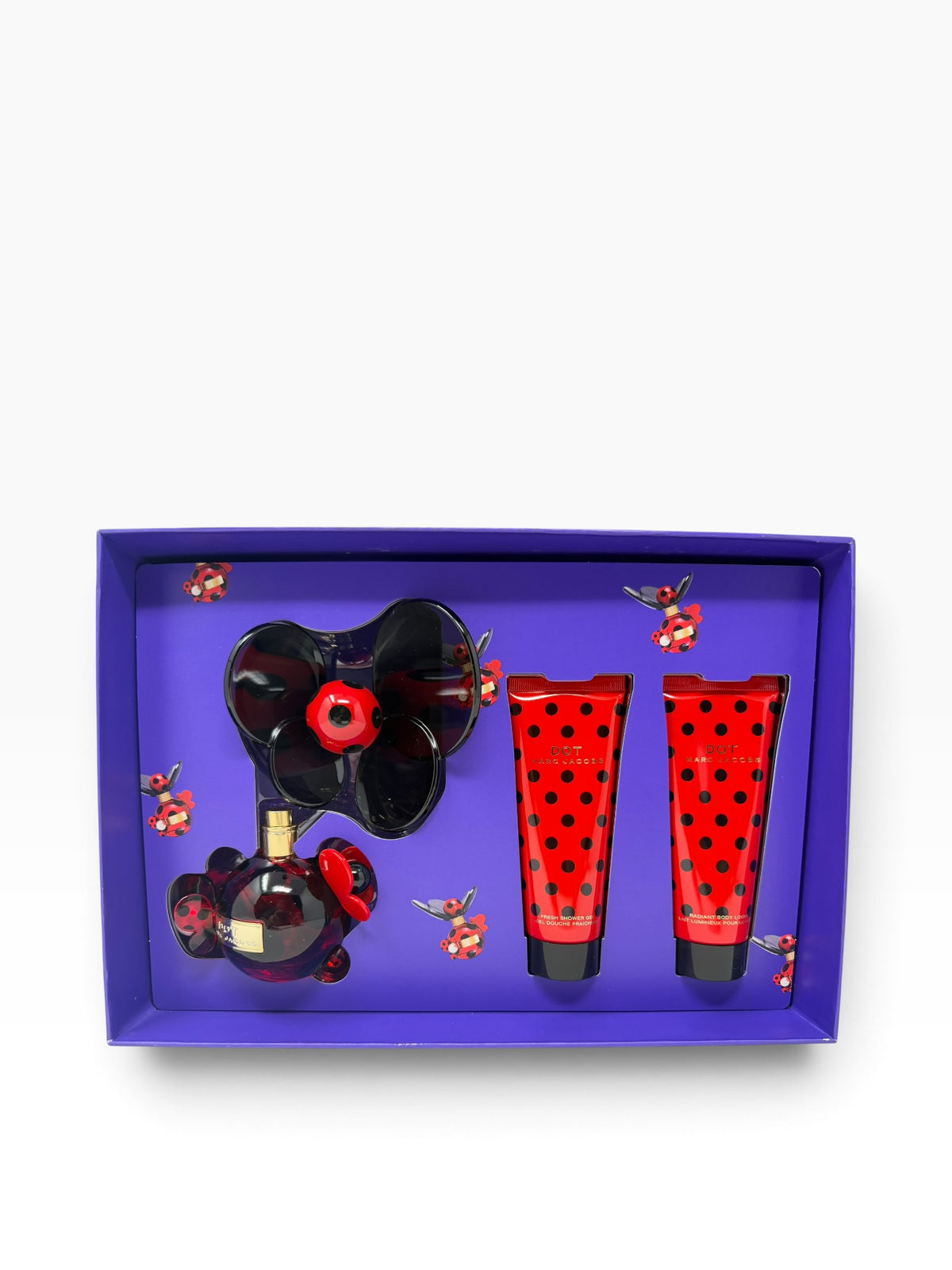 Marc Jacobs Dot Gift Set – 50ml Eau de Parfum, 75ml Shower Gel & 75ml Body Lotion