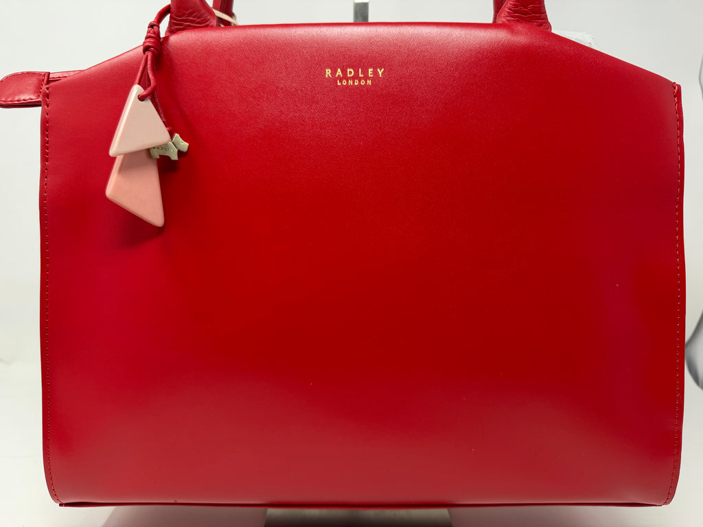 Radley London Grafton Red Leather Shoulder Bag – New with Tags & Dust Bag