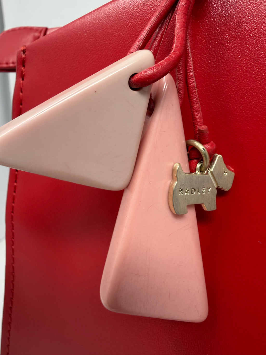 Radley London Grafton Red Leather Shoulder Bag – New with Tags & Dust Bag