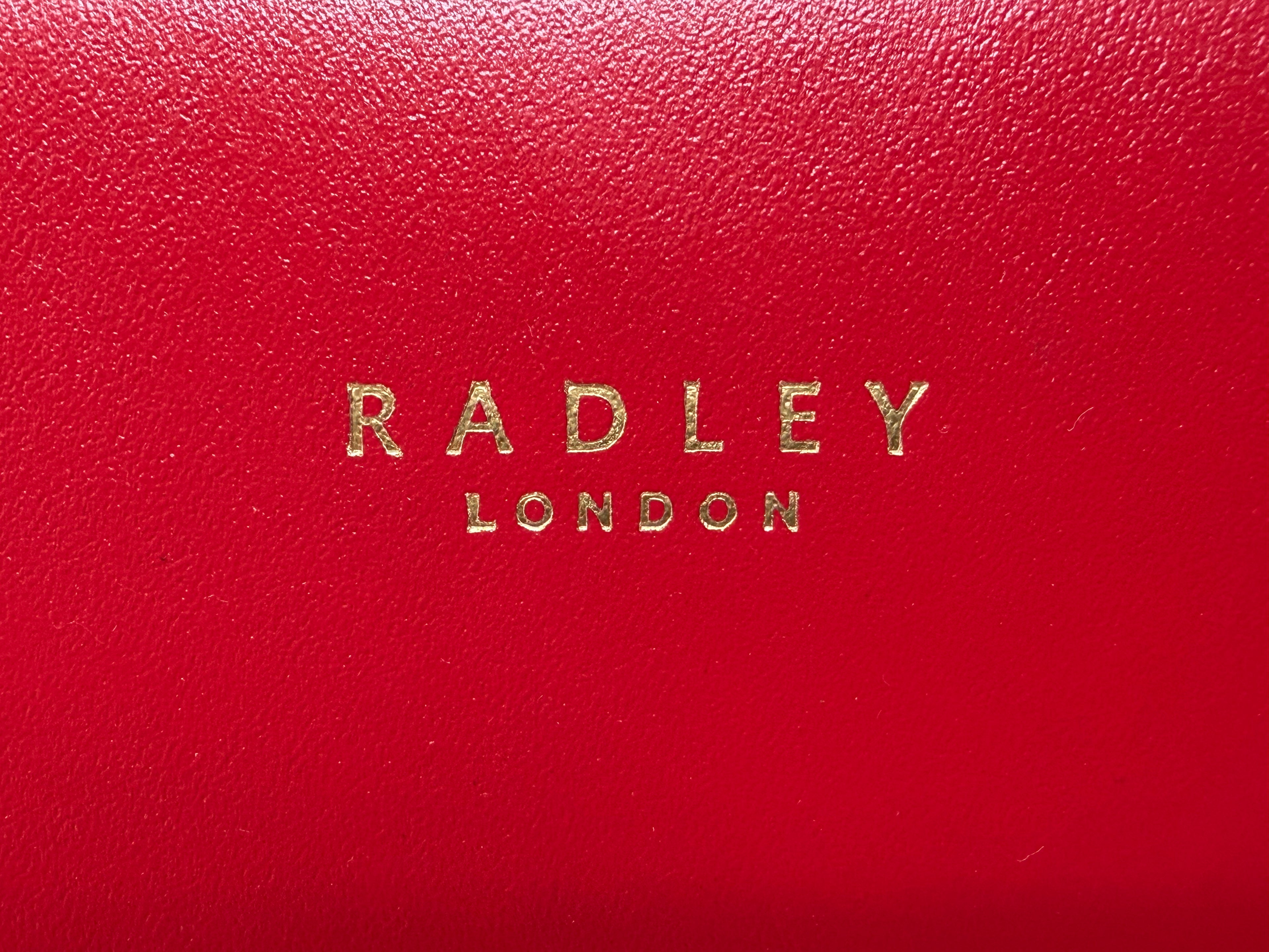 Radley London Grafton Red Leather Shoulder Bag – New with Tags & Dust Bag