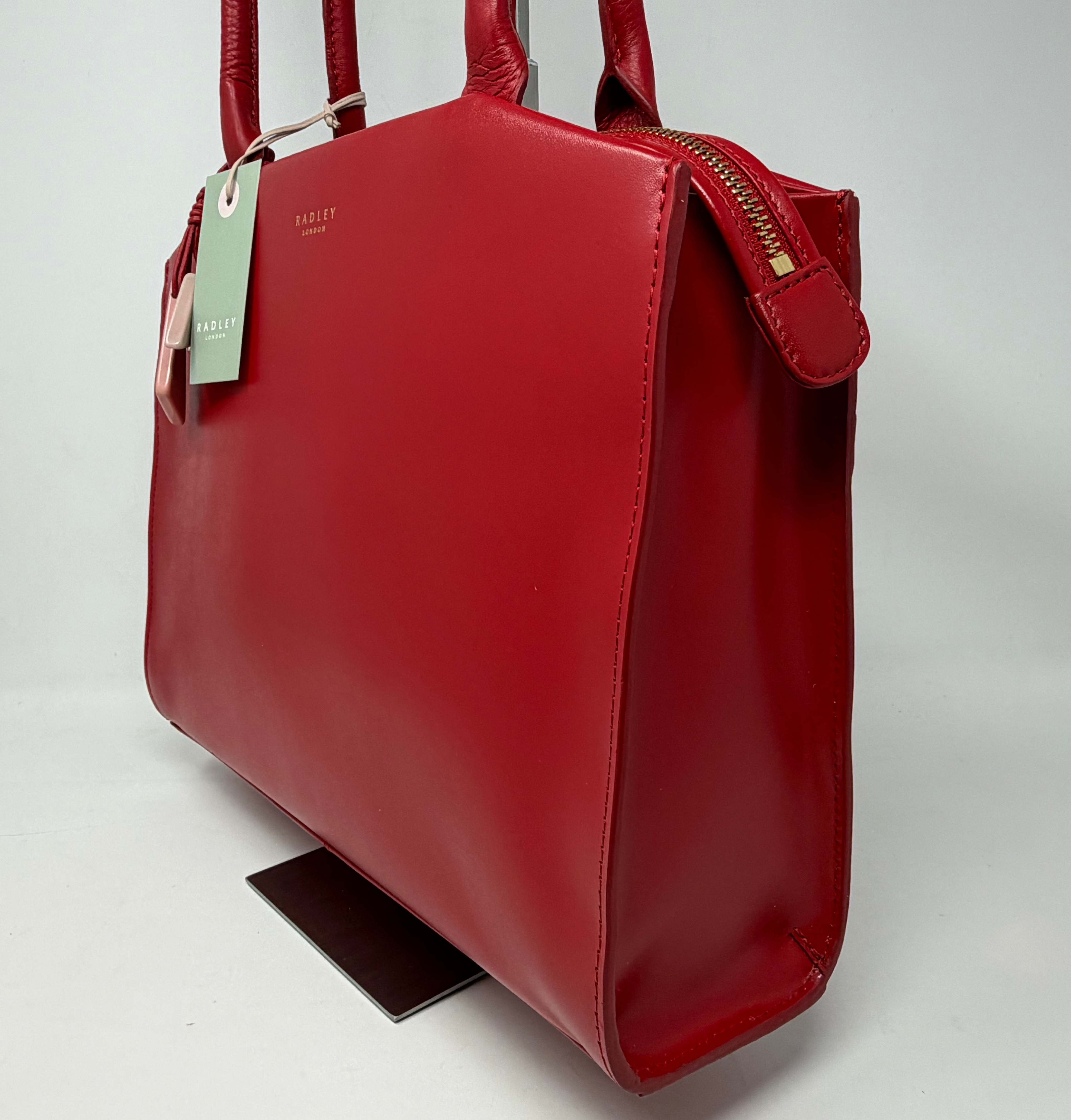 Radley London Grafton Red Leather Shoulder Bag – New with Tags & Dust Bag