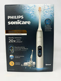 Philips Sonicare 9900 DiamondClean Prestige Electric Toothbrush – silver white – HX9815/92 – Factory Sealed