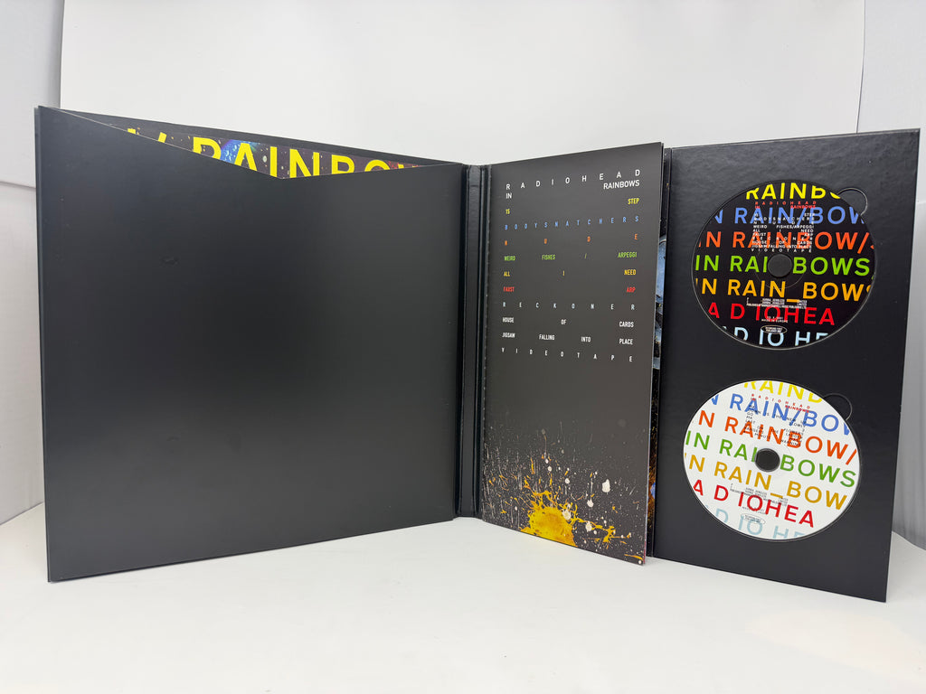 Radiohead – In Rainbows Deluxe Discbox 2LP & 2CD Complete Set with Artwork – Excellent Condition