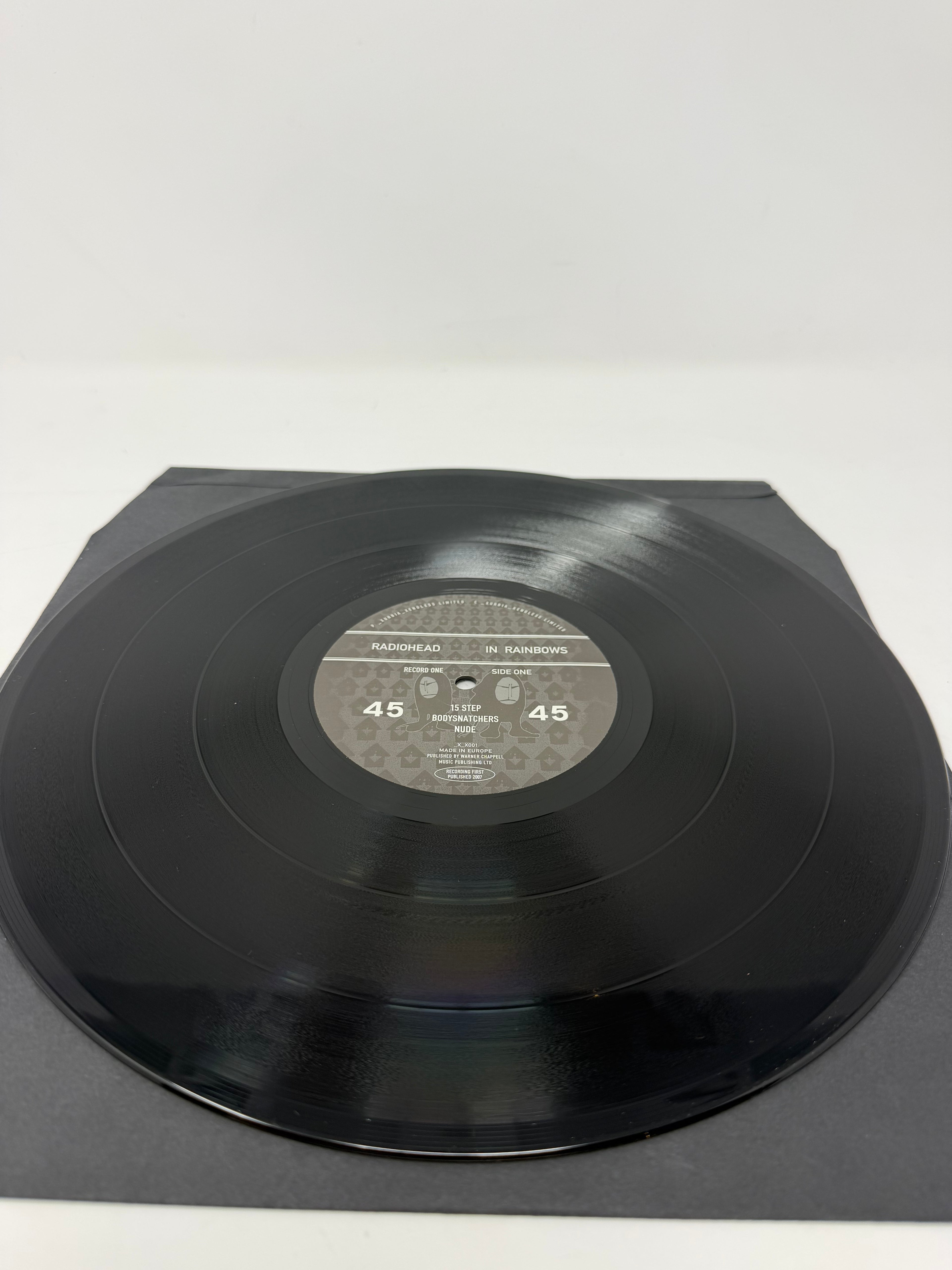 Radiohead – In Rainbows Deluxe Discbox 2LP & 2CD Complete Set with Artwork – Excellent Condition