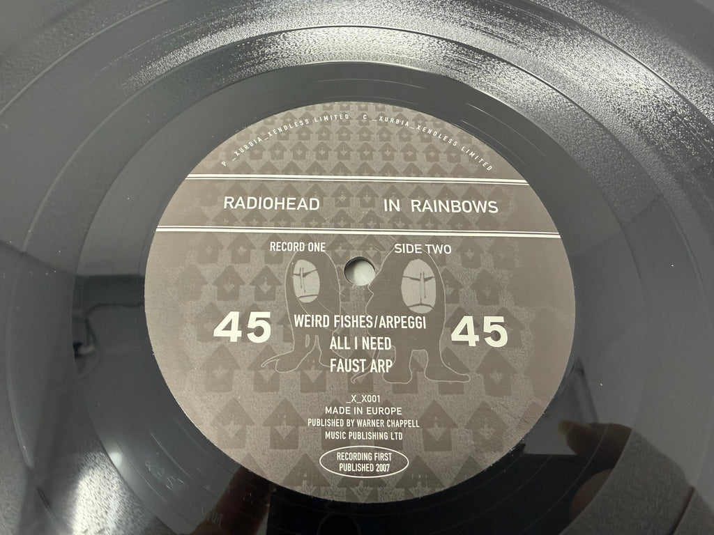 Radiohead – In Rainbows Deluxe Discbox 2LP & 2CD Complete Set with Artwork – Excellent Condition