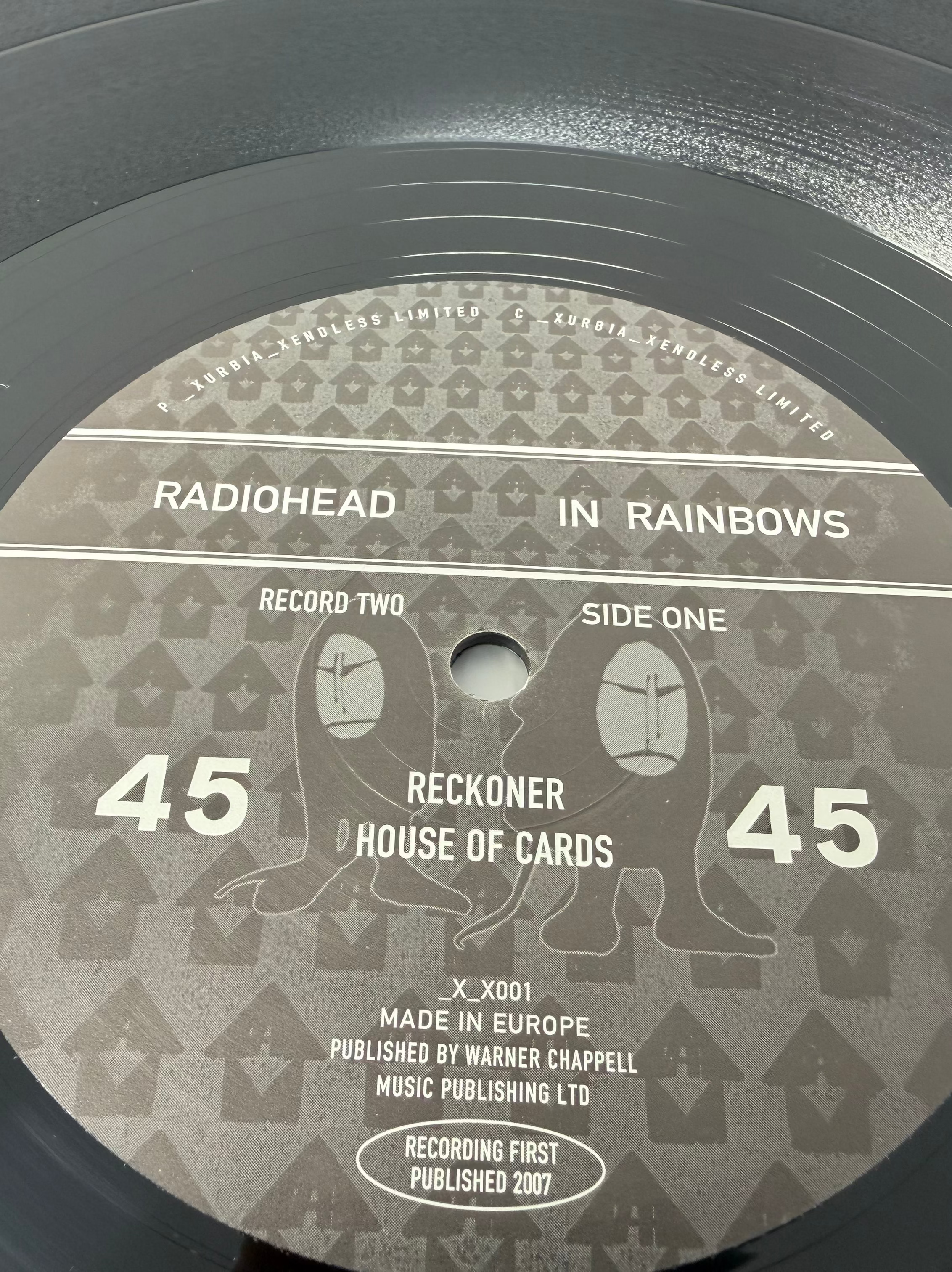 Radiohead – In Rainbows Deluxe Discbox 2LP & 2CD Complete Set with Artwork – Excellent Condition
