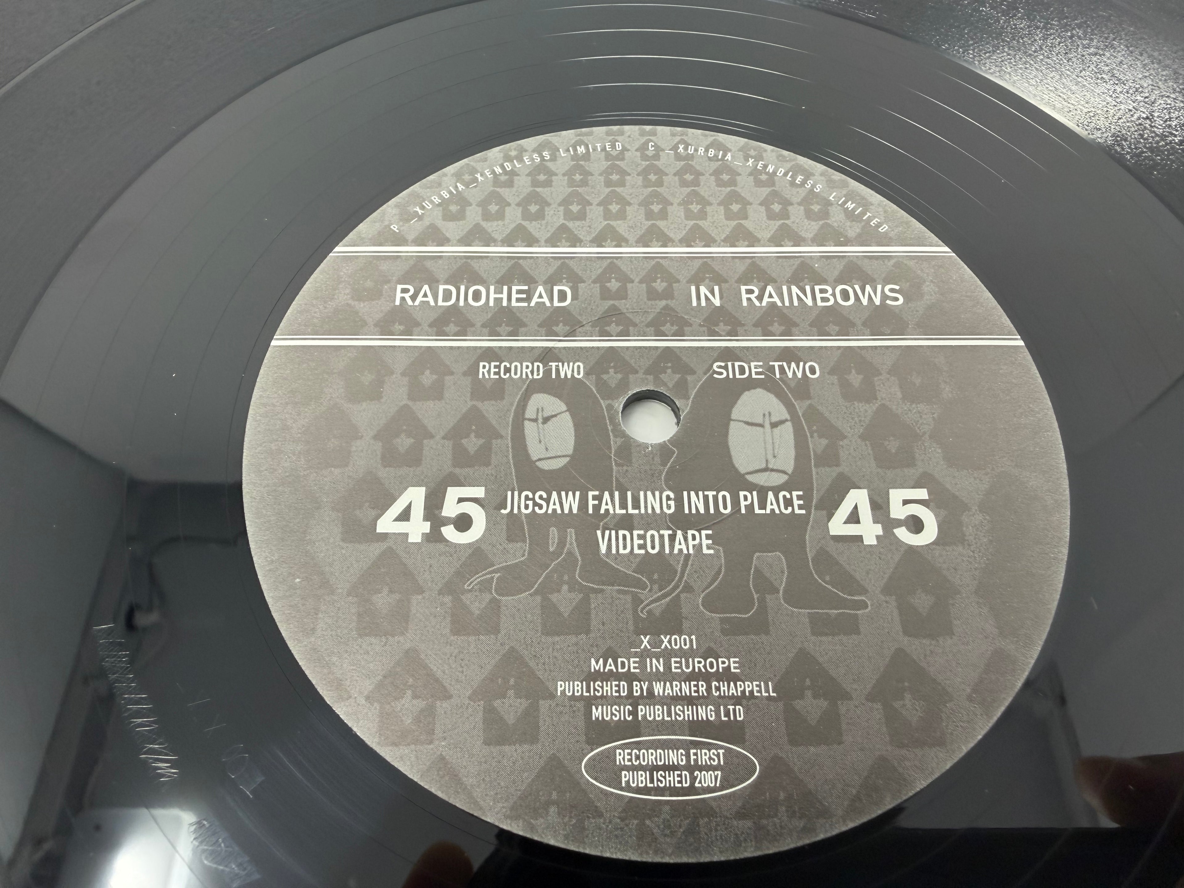 Radiohead – In Rainbows Deluxe Discbox 2LP & 2CD Complete Set with Artwork – Excellent Condition