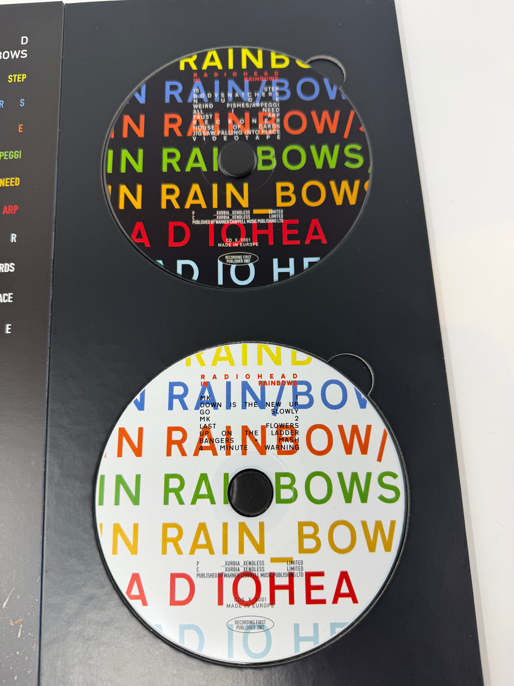 Radiohead – In Rainbows Deluxe Discbox 2LP & 2CD Complete Set with Artwork – Excellent Condition