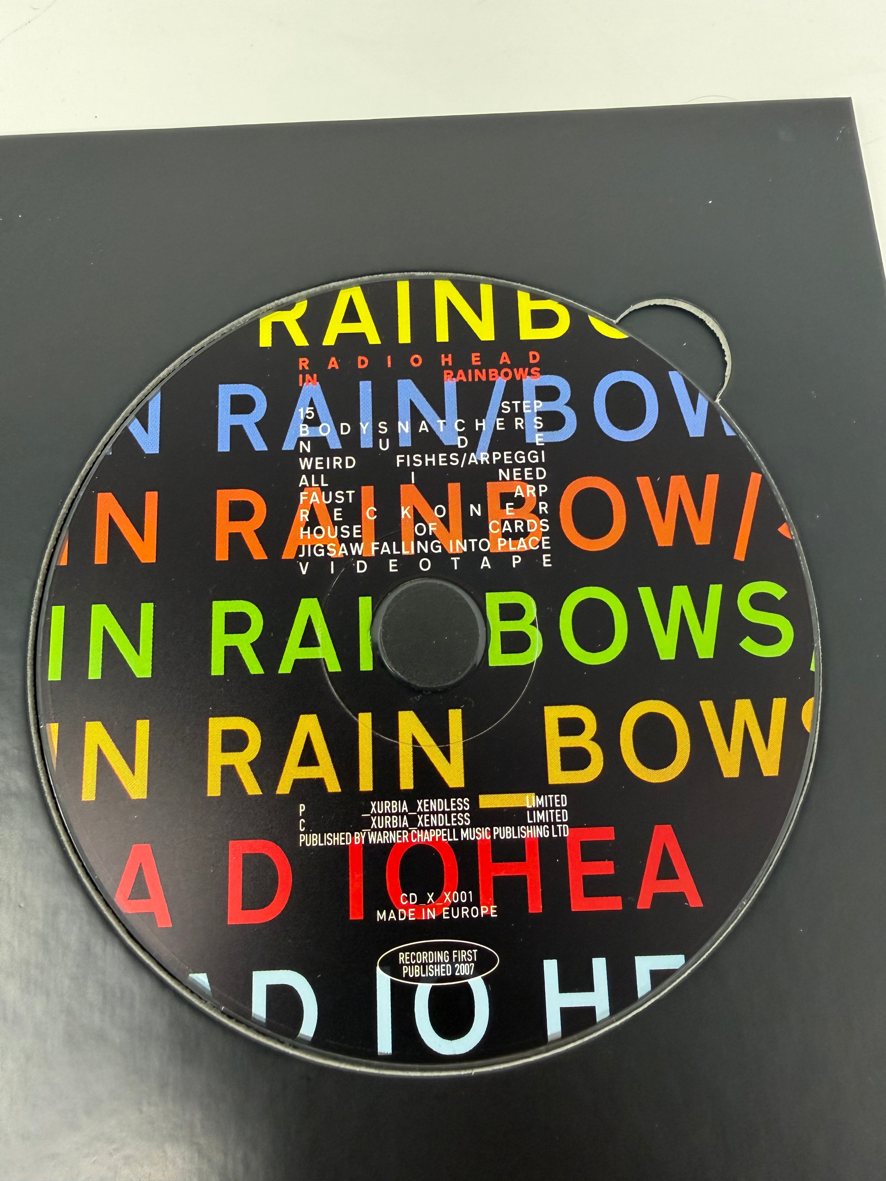 Radiohead – In Rainbows Deluxe Discbox 2LP & 2CD Complete Set with Artwork – Excellent Condition