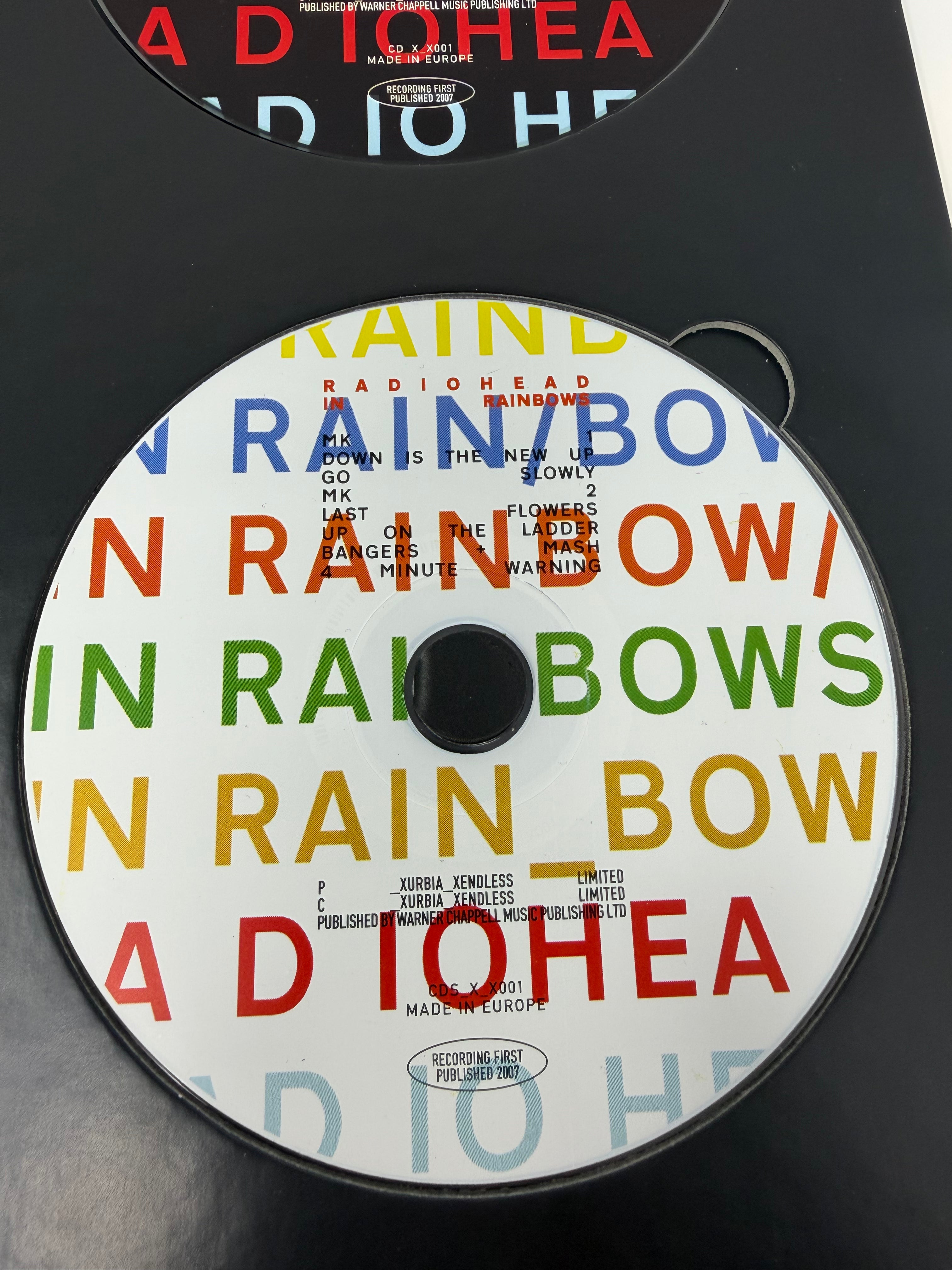 Radiohead – In Rainbows Deluxe Discbox 2LP & 2CD Complete Set with Artwork – Excellent Condition