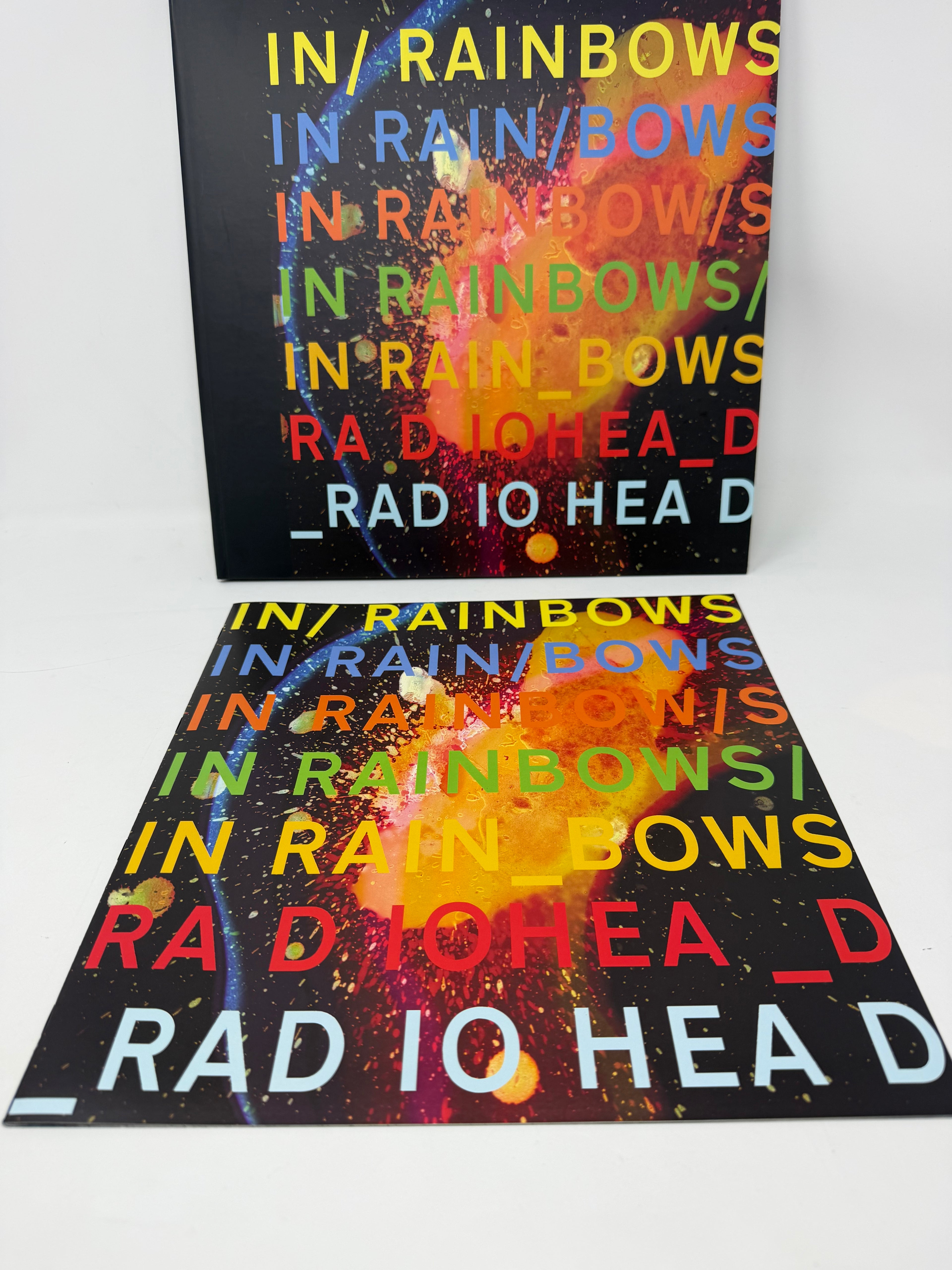 Radiohead – In Rainbows Deluxe Discbox 2LP & 2CD Complete Set with Artwork – Excellent Condition